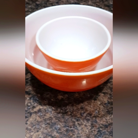 Pyrex Kitchen Vintage Pyrex Autumn Harvest Mixing Bowls Oven Proof Poshmark